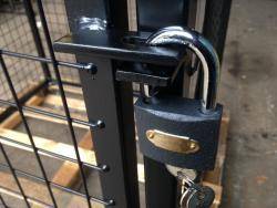 Calor Gas Storage Cage Warehouse Ladder