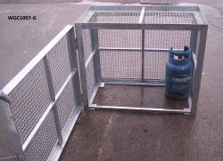 Calor Gas Storage Cage Warehouse Ladder
